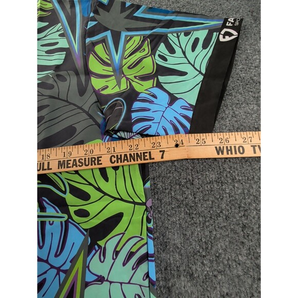 Tampa Bay Rays Shirt Men's XL City Connect Hawaiian Tropical Button Down Devil - Picture 9 of 15